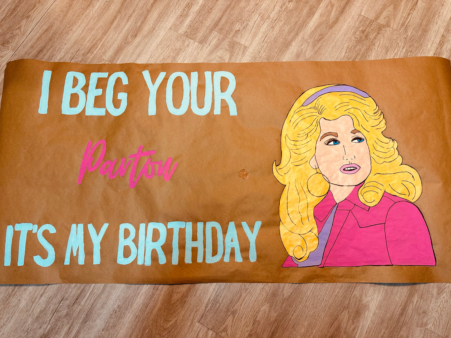 Dolly Birthday Banner